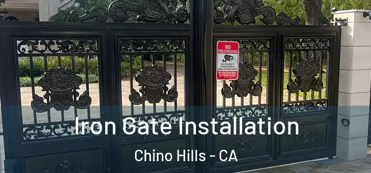 Iron Gate Installation Chino Hills - CA